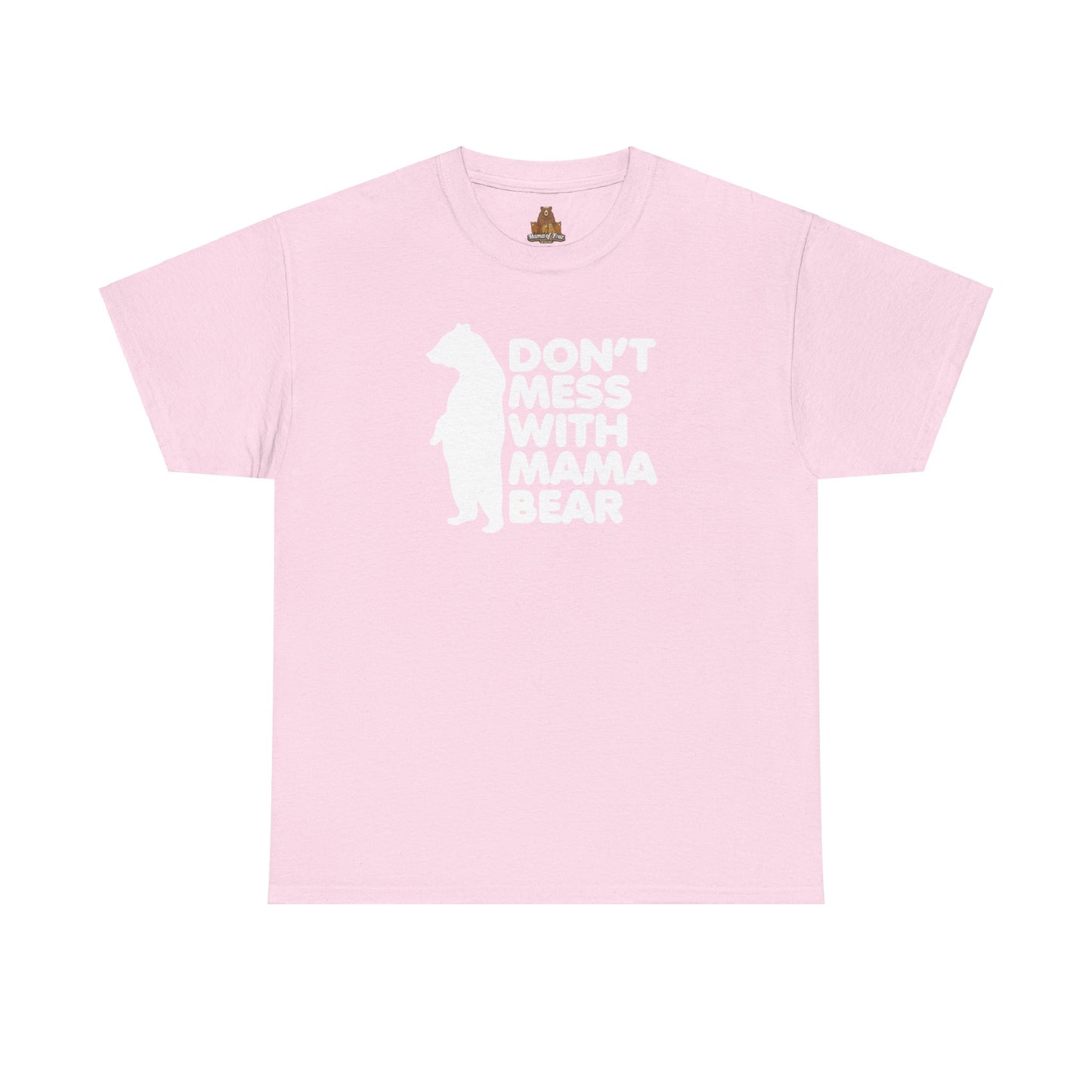 Don't Mess with Mama Bear Unisex Tee, Mom Life Shirt, Mother's Day Present, Funny Parenting T-shirt, Bear Family Shirt
