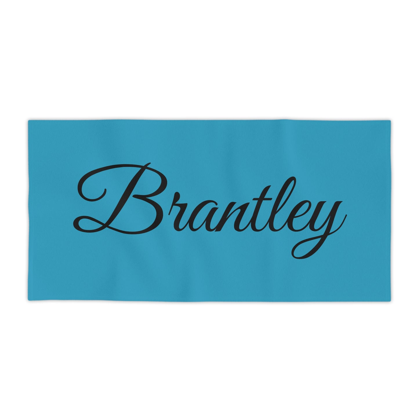 Brantley - Personalized Beach Towels with Name - Stylish Summer Accessory for Beach Lovers
