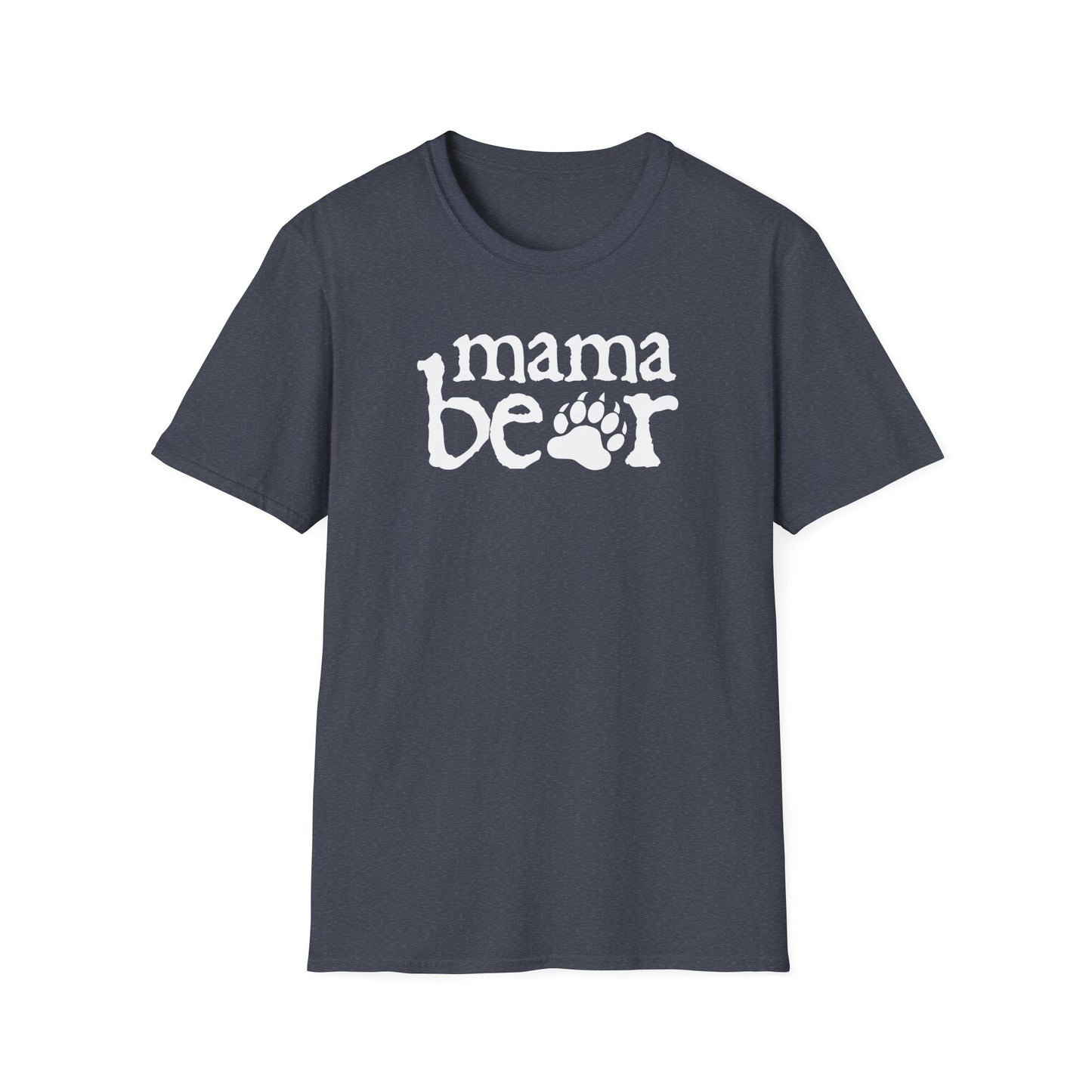 Womens Mama Bear T-Shirt Cute Funny Best Mom of Boys Girls Cool Mother Tee