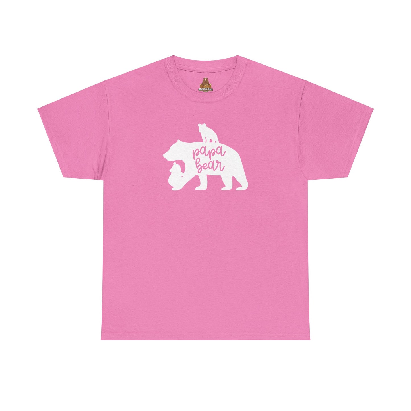 Papa Bear with Cubs T-Shirt, Daddy Tee, Father's Day Gift, Family Matching Shirt, Dad Birthday Present
