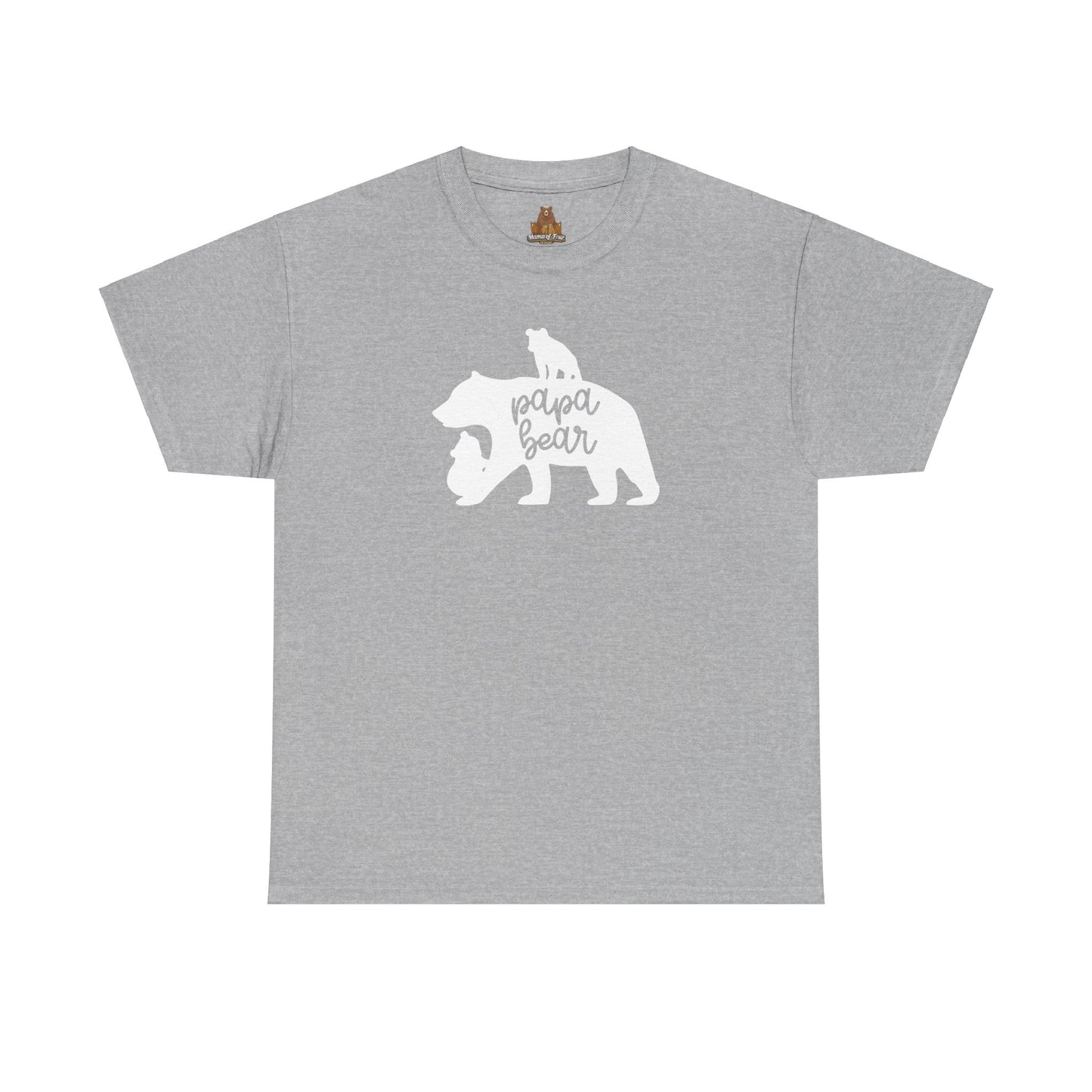 Papa Bear with Cubs T-Shirt, Daddy Tee, Father's Day Gift, Family Matching Shirt, Dad Birthday Present