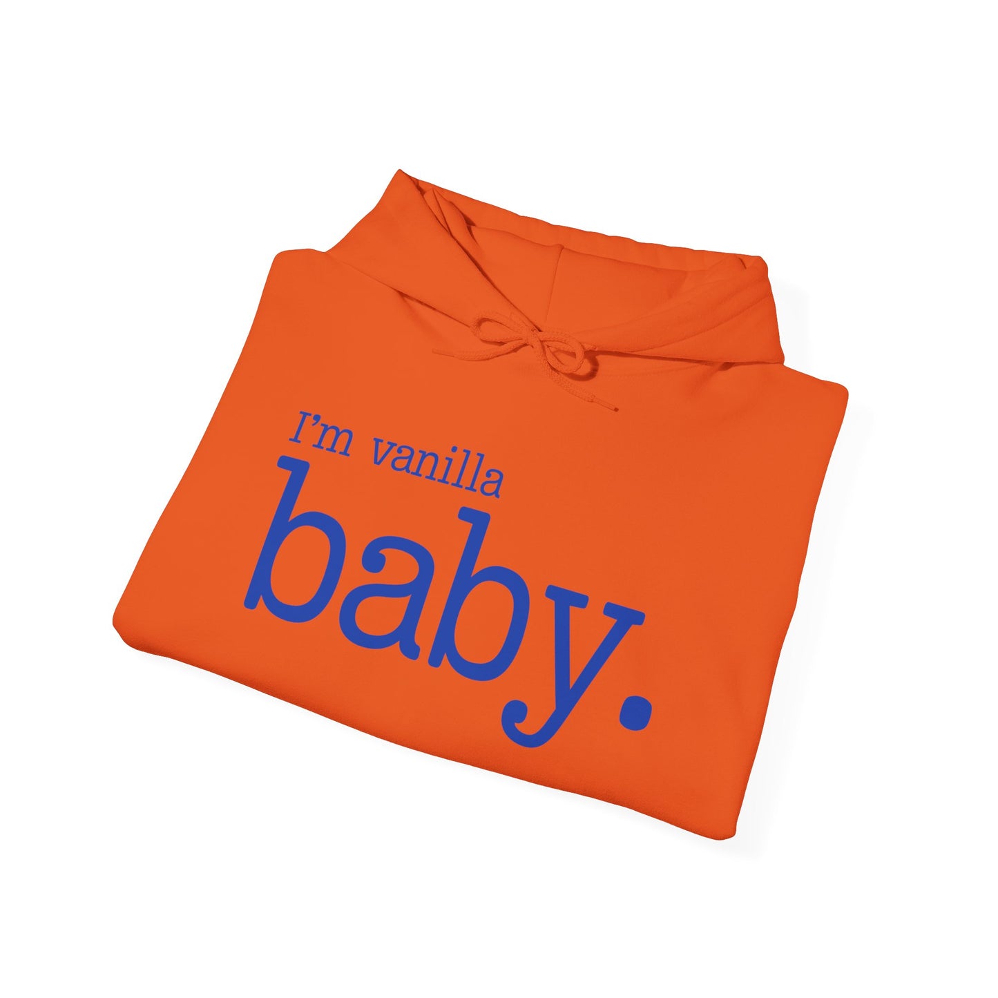 Vanilla Baby Hooded Sweatshirt - Unisex, Cozy Pullover, Warm Jumper, Comfy Top, Gender Neutral, Vanilla Lovers Gift