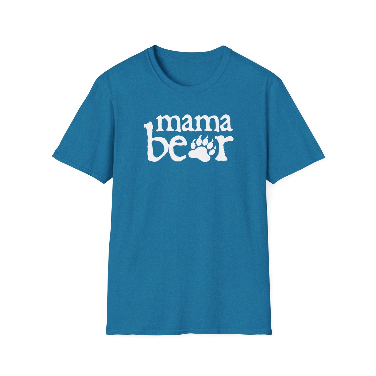Womens Mama Bear T-Shirt Cute Funny Best Mom of Boys Girls Cool Mother Tee