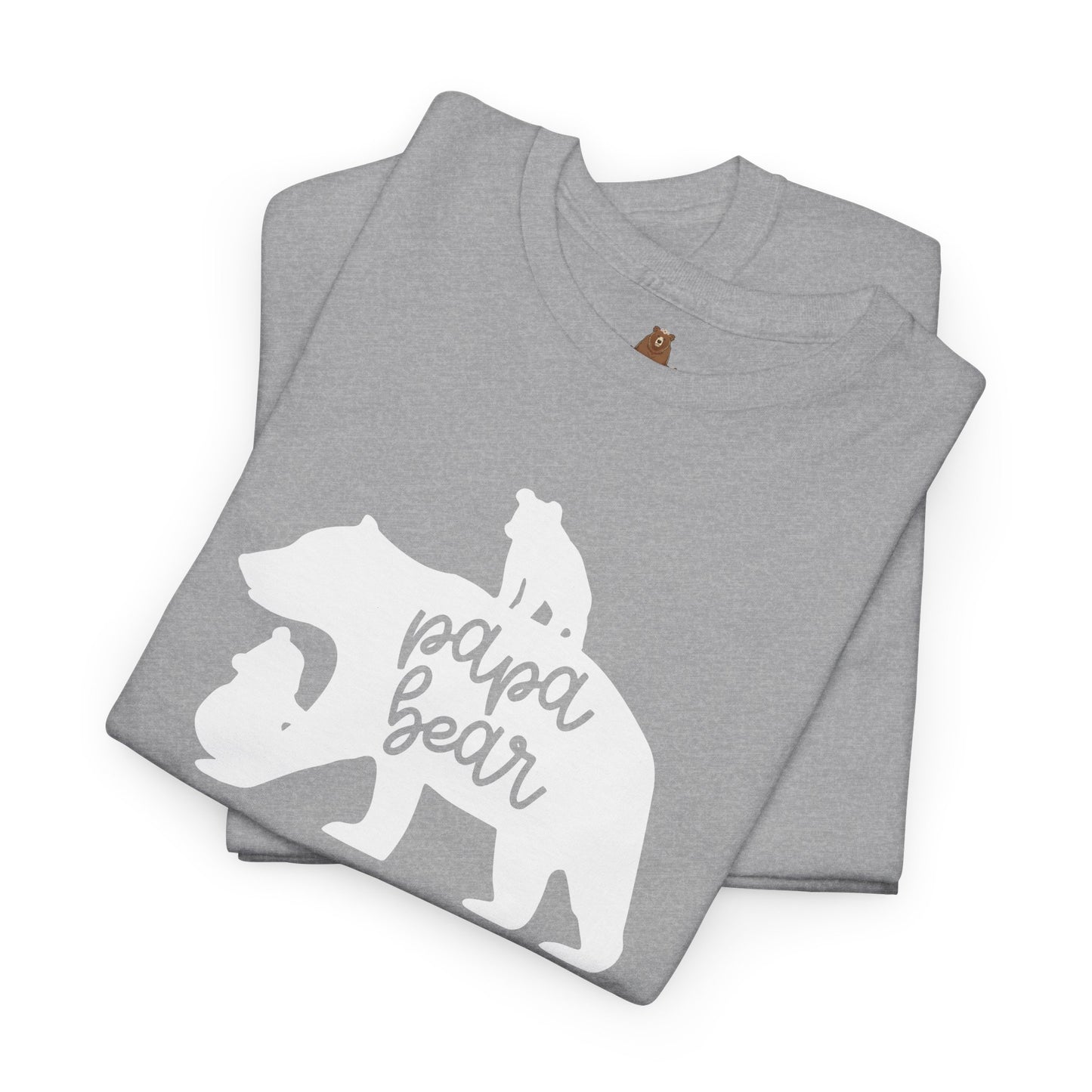 Papa Bear with Cubs T-Shirt, Daddy Tee, Father's Day Gift, Family Matching Shirt, Dad Birthday Present