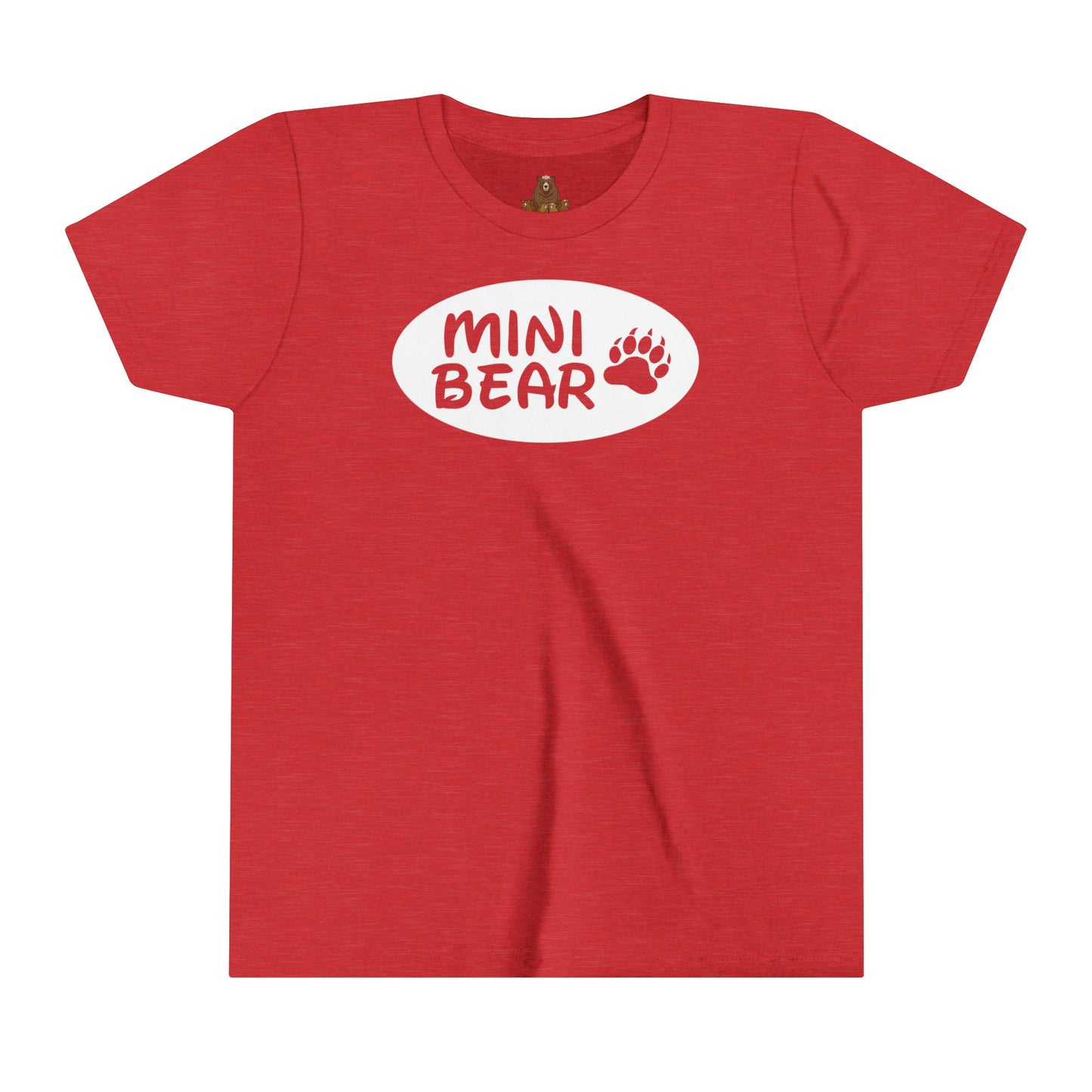 Mini Bear Youth, Matching Family Shirts, Kids T-Shirt, Cute Children's Top, Family Outfit, Bear Lover Gift