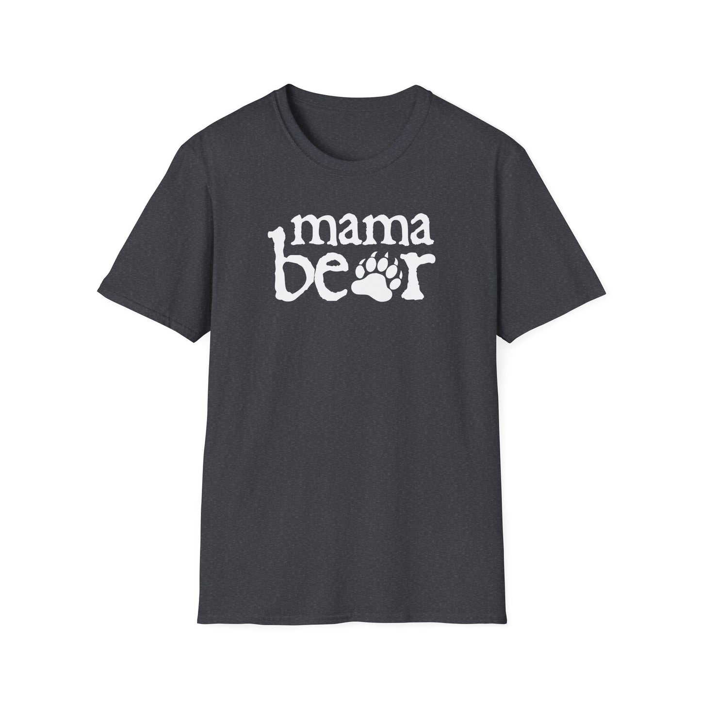 Womens Mama Bear T-Shirt Cute Funny Best Mom of Boys Girls Cool Mother Tee