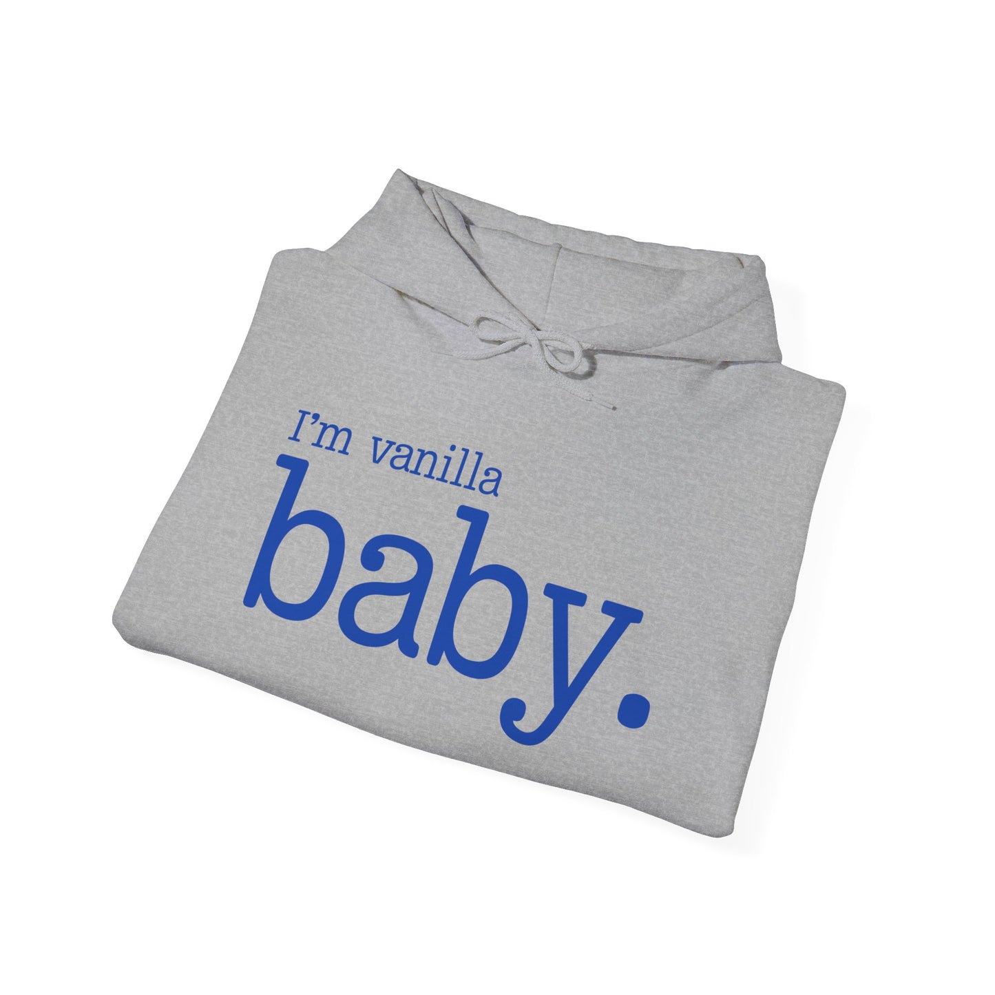 Vanilla Baby Hooded Sweatshirt - Unisex, Cozy Pullover, Warm Jumper, Comfy Top, Gender Neutral, Vanilla Lovers Gift