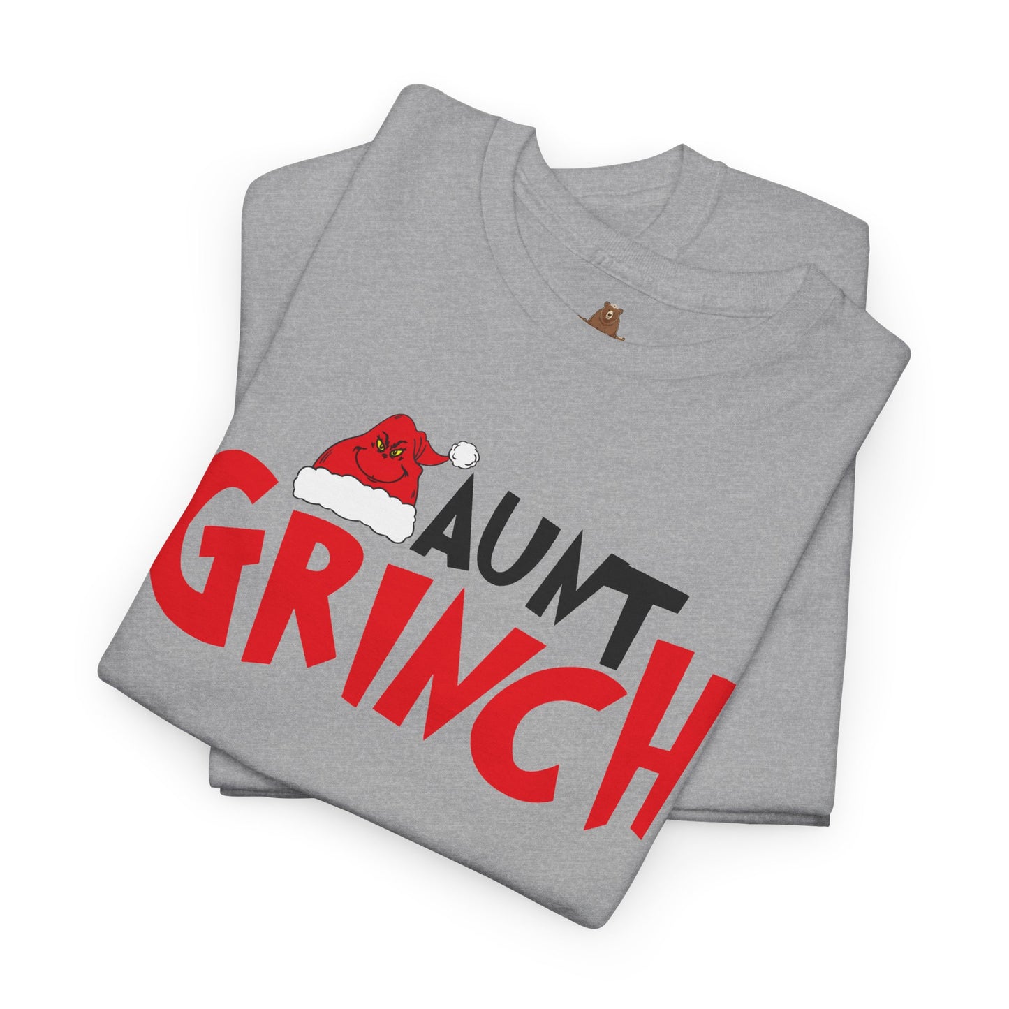 Aunt Grinch - Unisex Heavy Cotton Tee