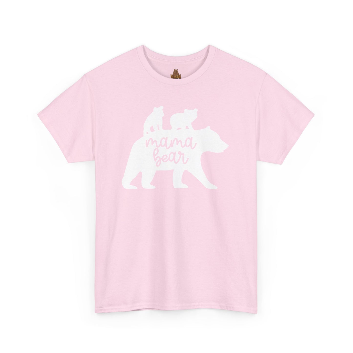 Mama Bear with Cubs Unisex Tee, Family Bear Shirt, Mama Bear Cub T-Shirt, Mother's Day Gift, Nature Lover Shirt