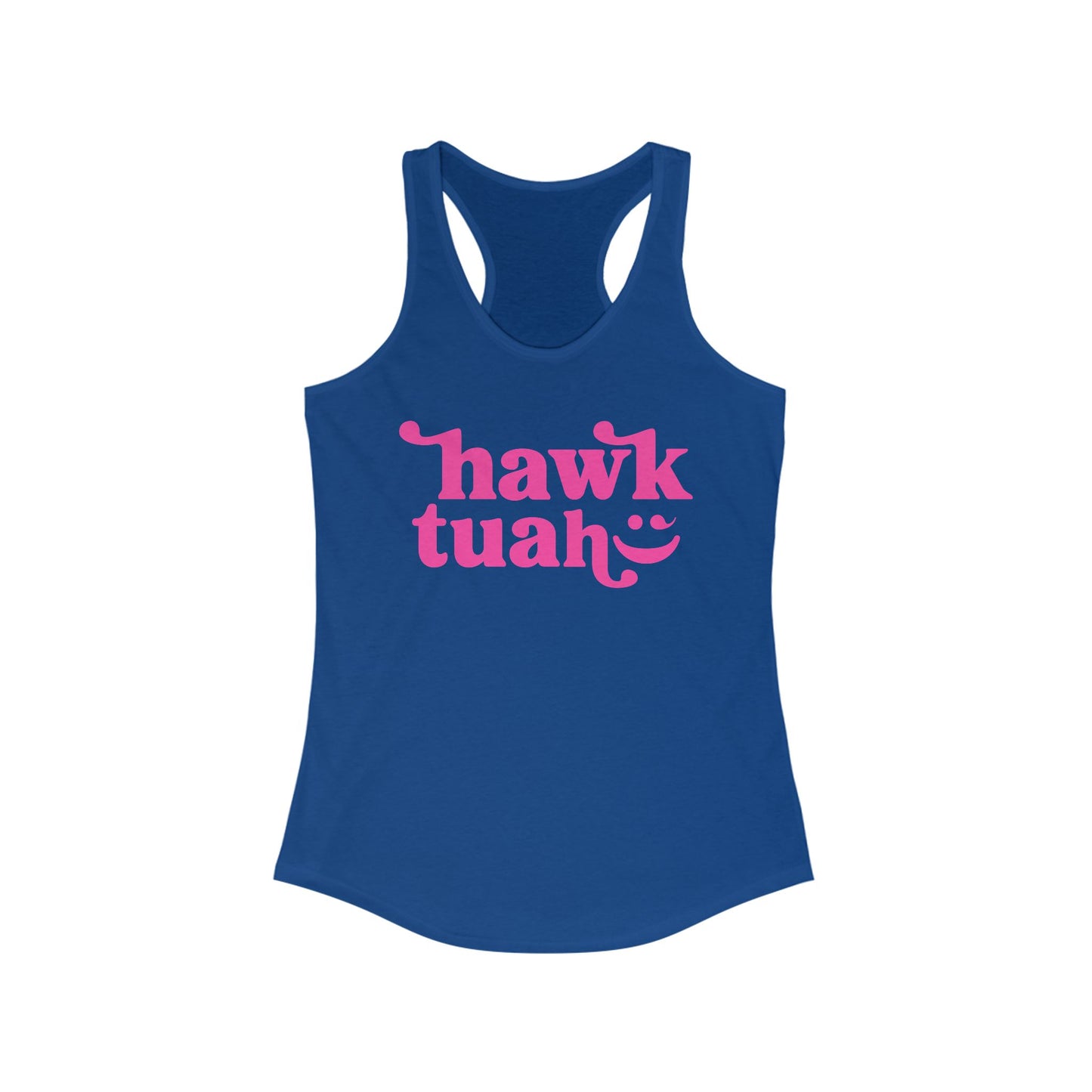 HAWK TUAH - Hawk Tuah Shirt, TikTok Viral, Racerback Tang Tank
