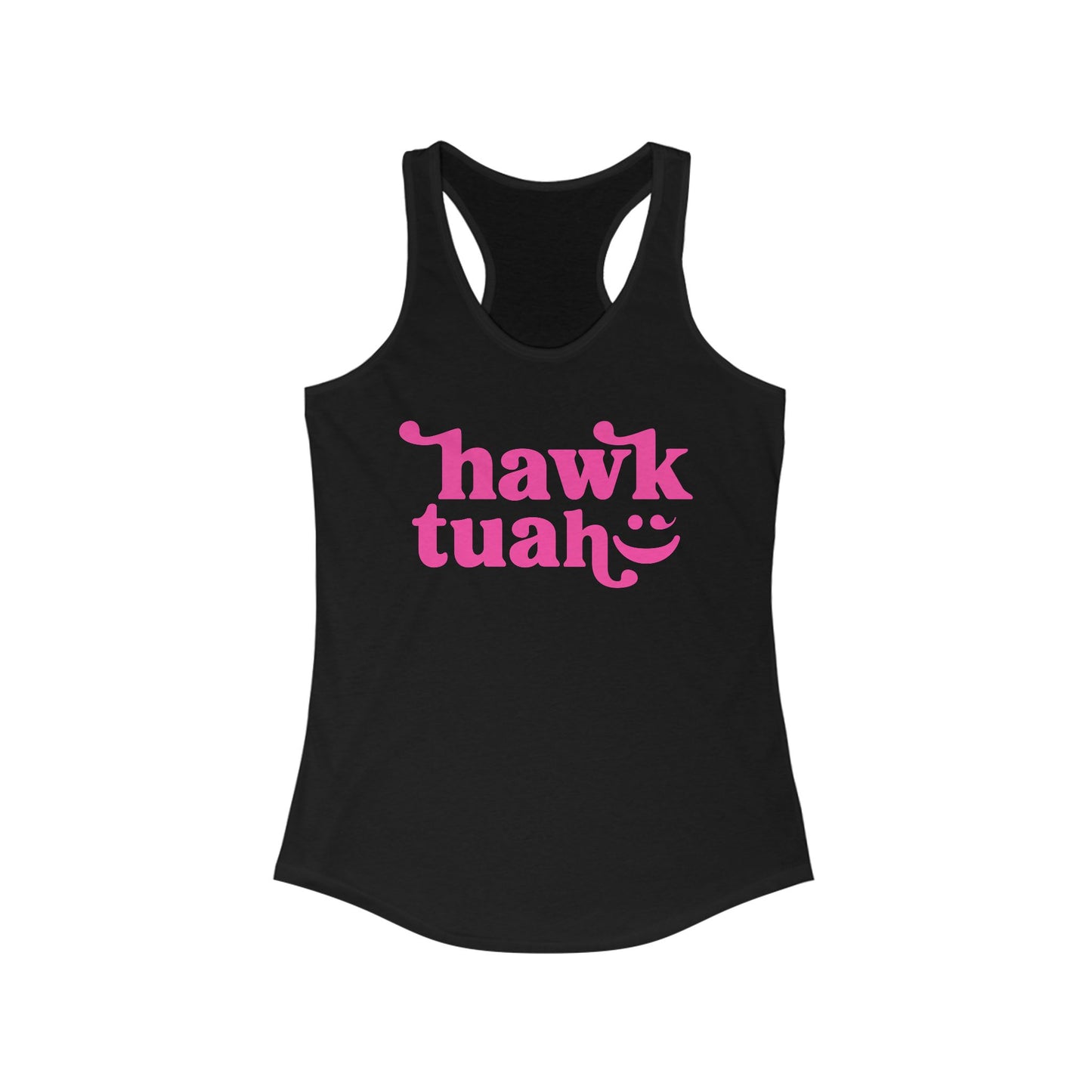 HAWK TUAH - Hawk Tuah Shirt, TikTok Viral, Racerback Tang Tank