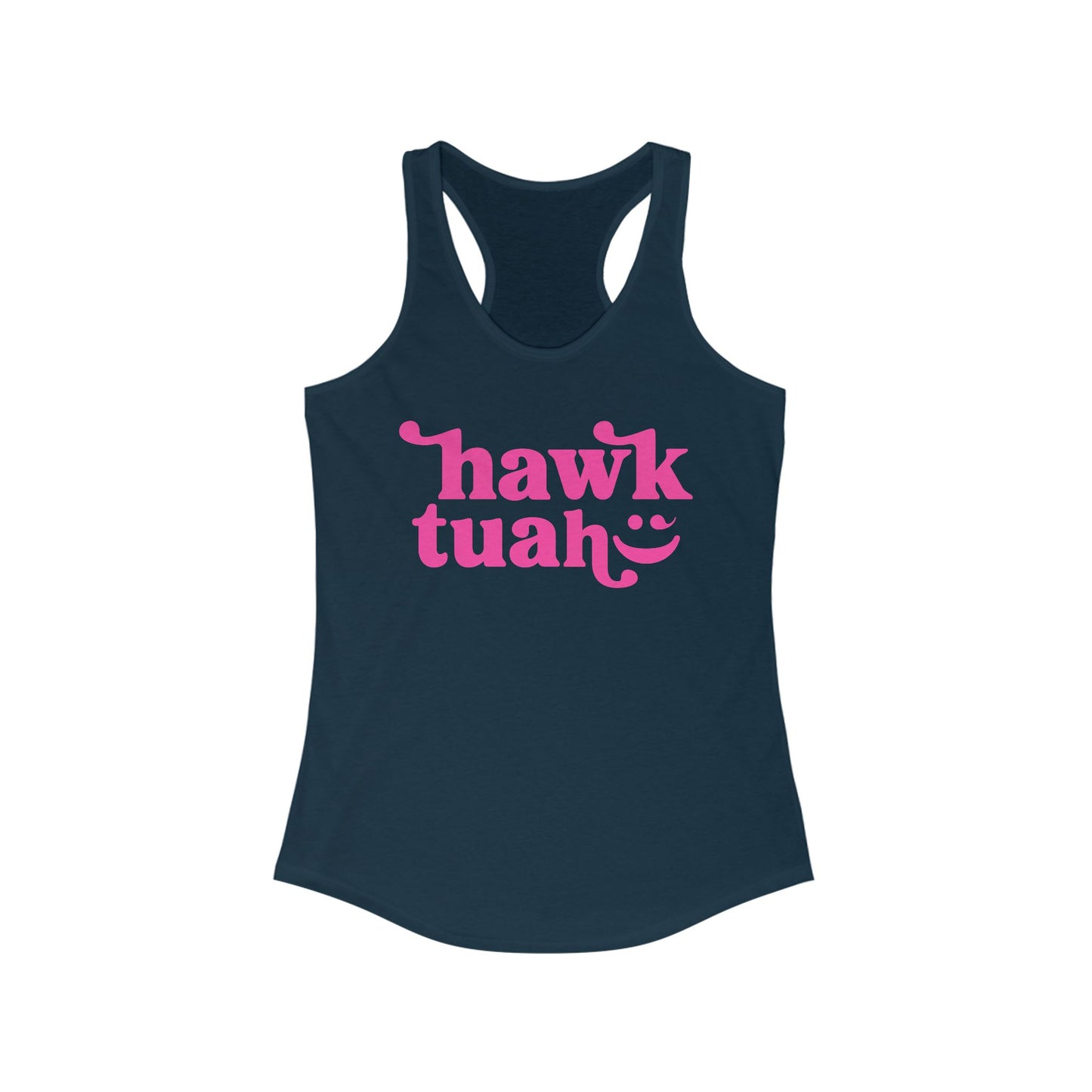 HAWK TUAH - Hawk Tuah Shirt, TikTok Viral, Racerback Tang Tank