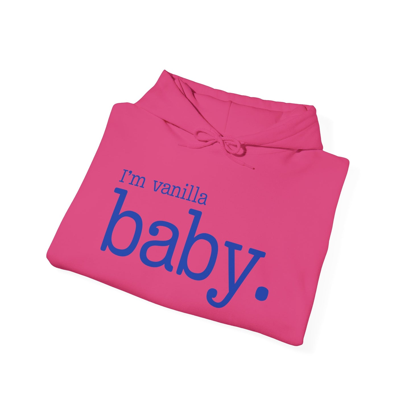 Vanilla Baby Hooded Sweatshirt - Unisex, Cozy Pullover, Warm Jumper, Comfy Top, Gender Neutral, Vanilla Lovers Gift