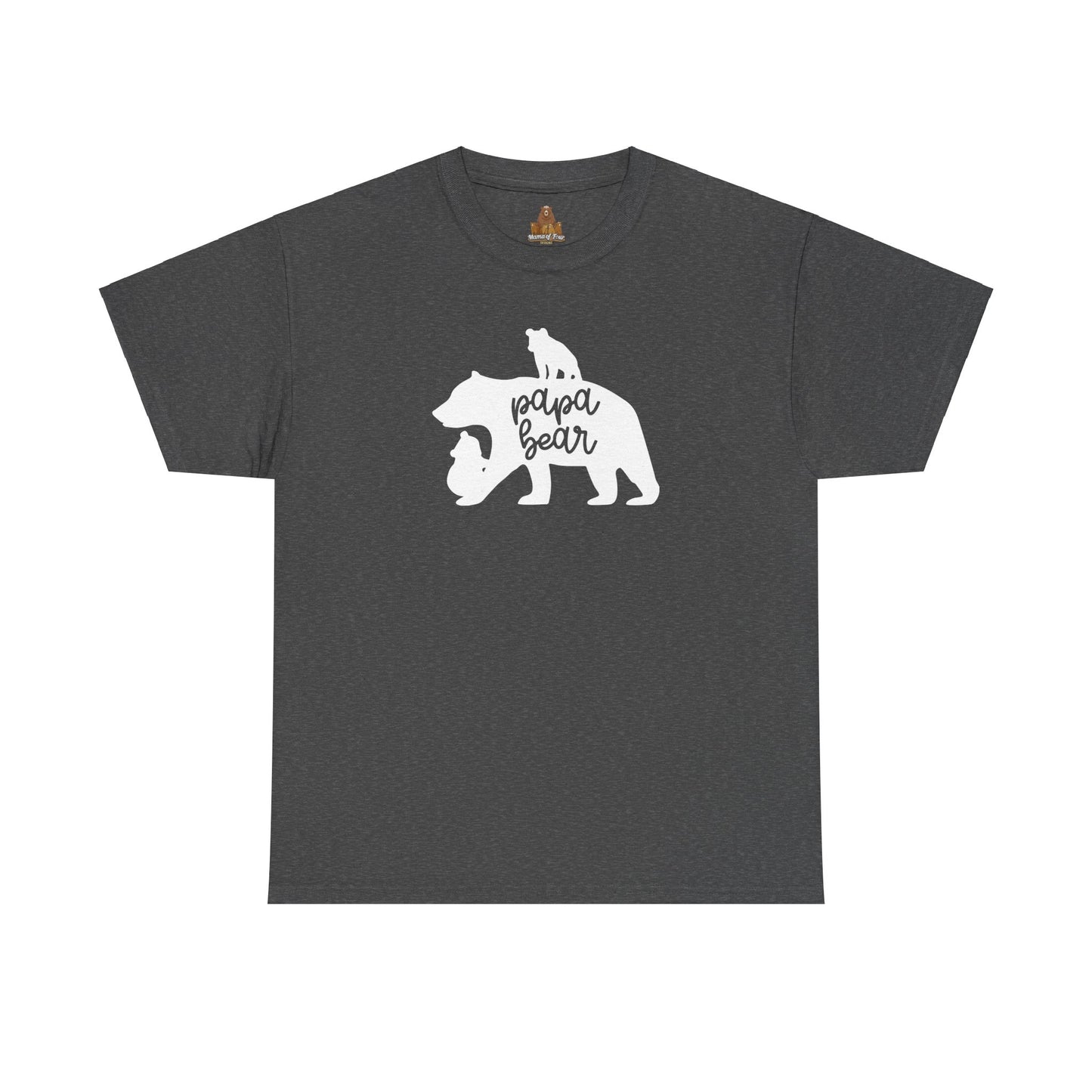 Papa Bear with Cubs T-Shirt, Daddy Tee, Father's Day Gift, Family Matching Shirt, Dad Birthday Present