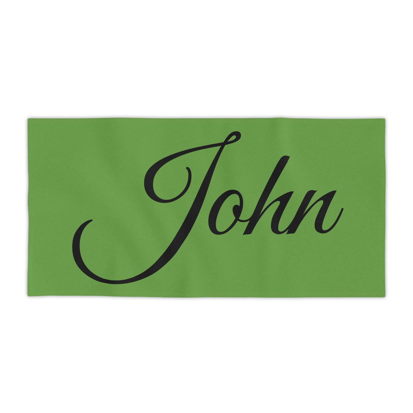 John - Personalized Beach Towels for Summer Fun - Custom Name Design