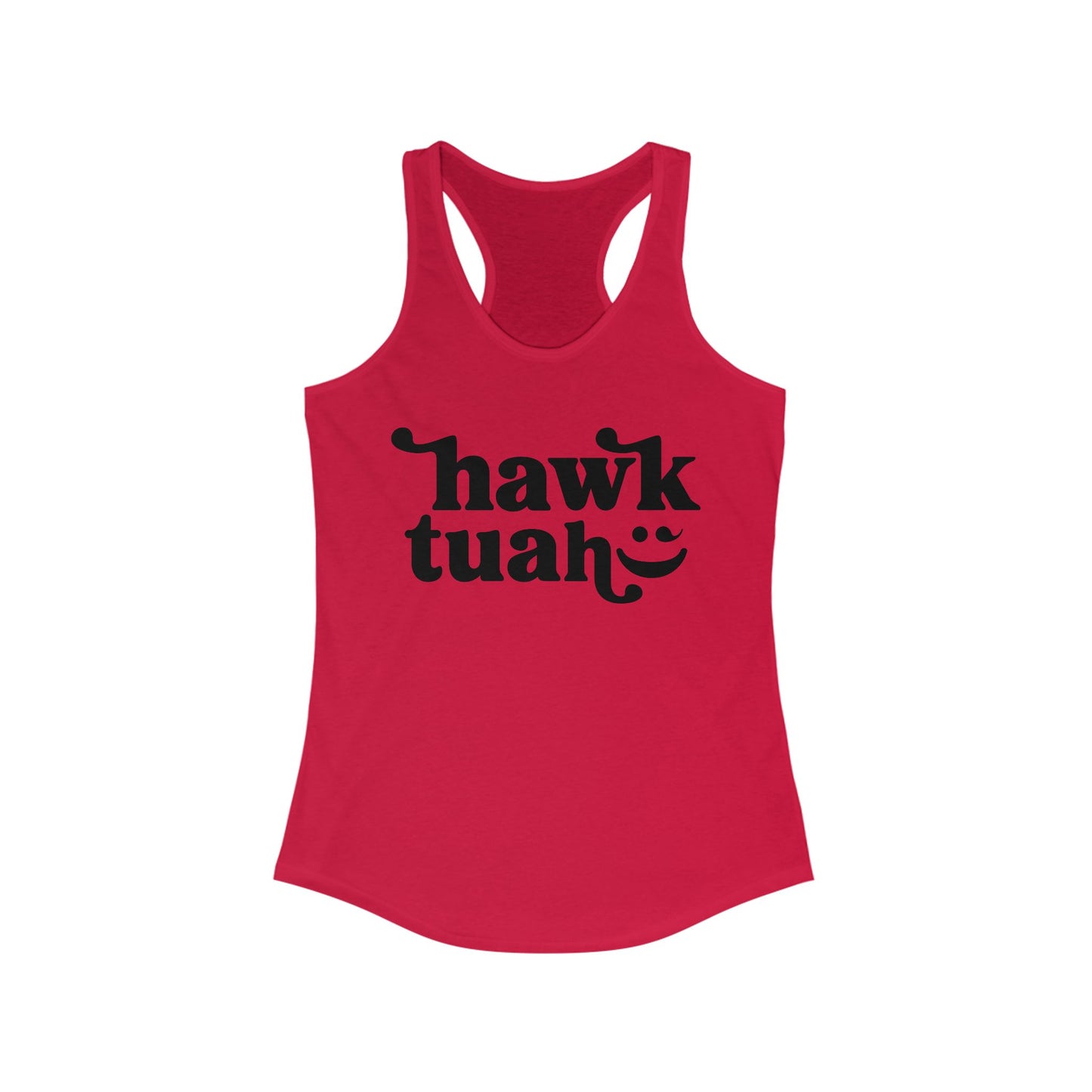 HAWK TUAH - Hawk Tuah Shirt, TikTok Viral, Racerback Tang Tank