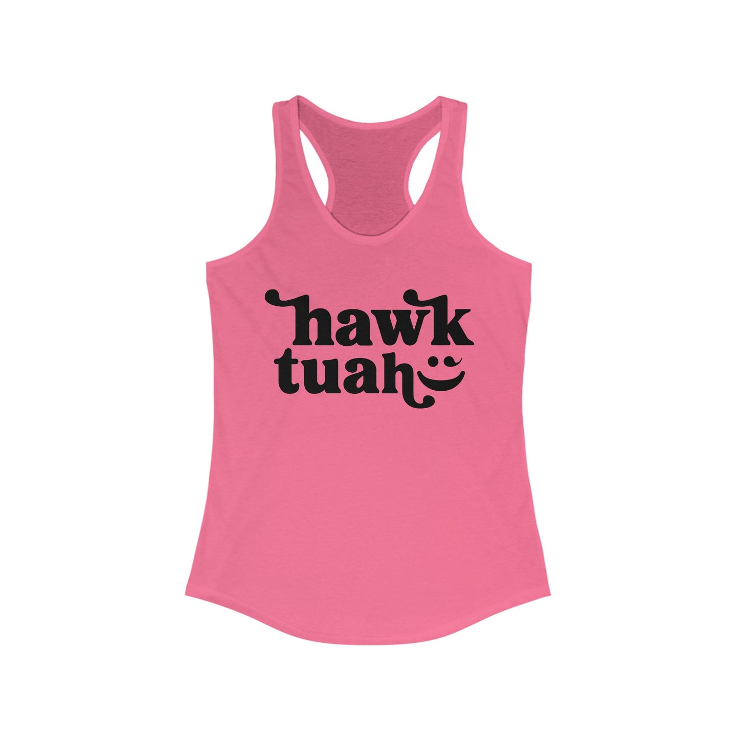 HAWK TUAH - Hawk Tuah Shirt, TikTok Viral, Racerback Tang Tank