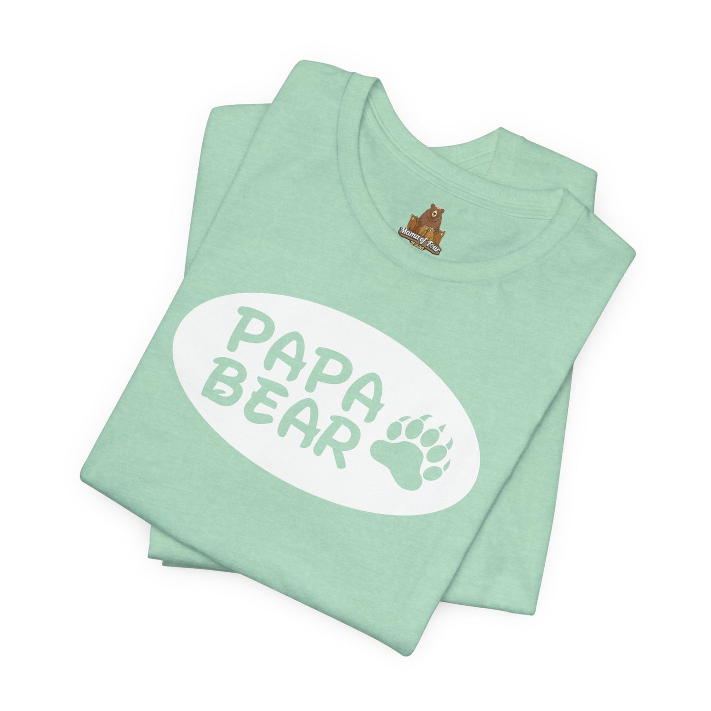 Papa Bear T-Shirt, Dad Bear Tee, Father's Day Gift, Family Bear Shirt, Bear Lover Top