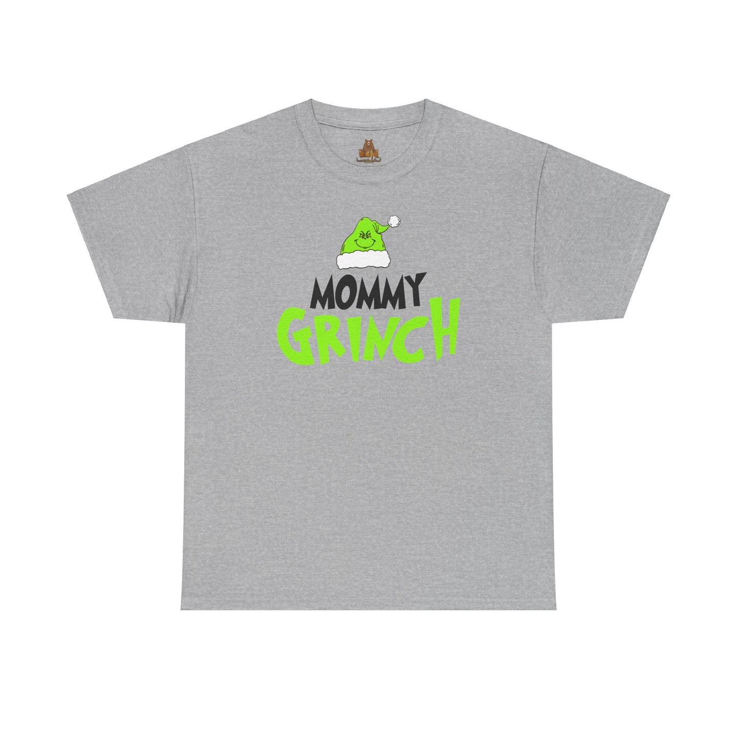 Mommy Grinch - Unisex Heavy Cotton Tee