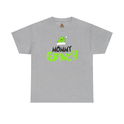 Mommy Grinch - Unisex Heavy Cotton Tee