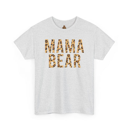 Animal Print Mama Bear T-Shirt, Bear Print Tee, Family Bear Shirt, Cute Animal Graphic Tee, Mother's Day Gift