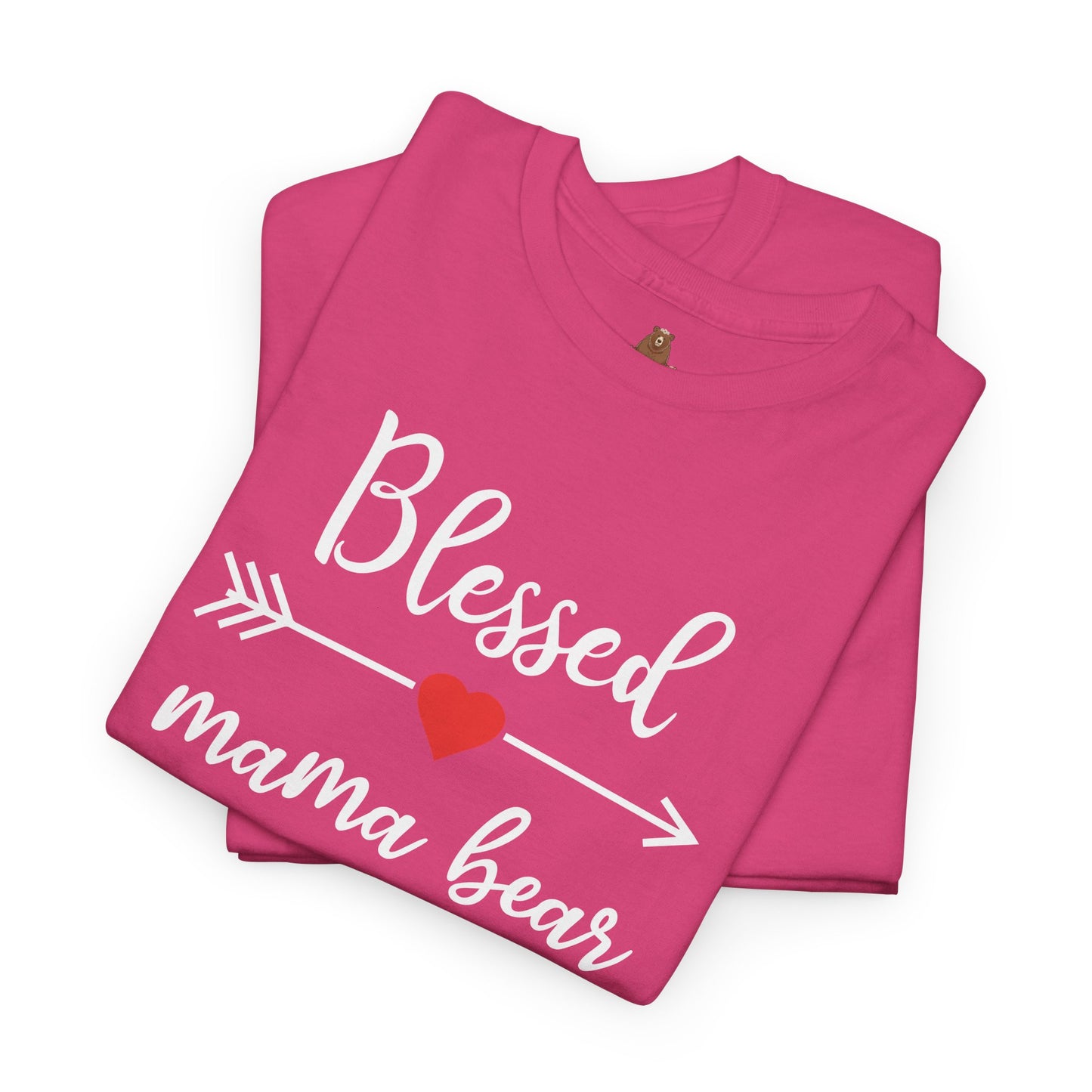 Blessed Mama Bear T-Shirt, Mom Gift, Mother's Day Shirt, Family Apparel, Cute Tee