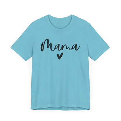 Mama Shirt Heart, Mother's Day Tee, Parent Tshirt, Family Love Gift, Valentine's Top
