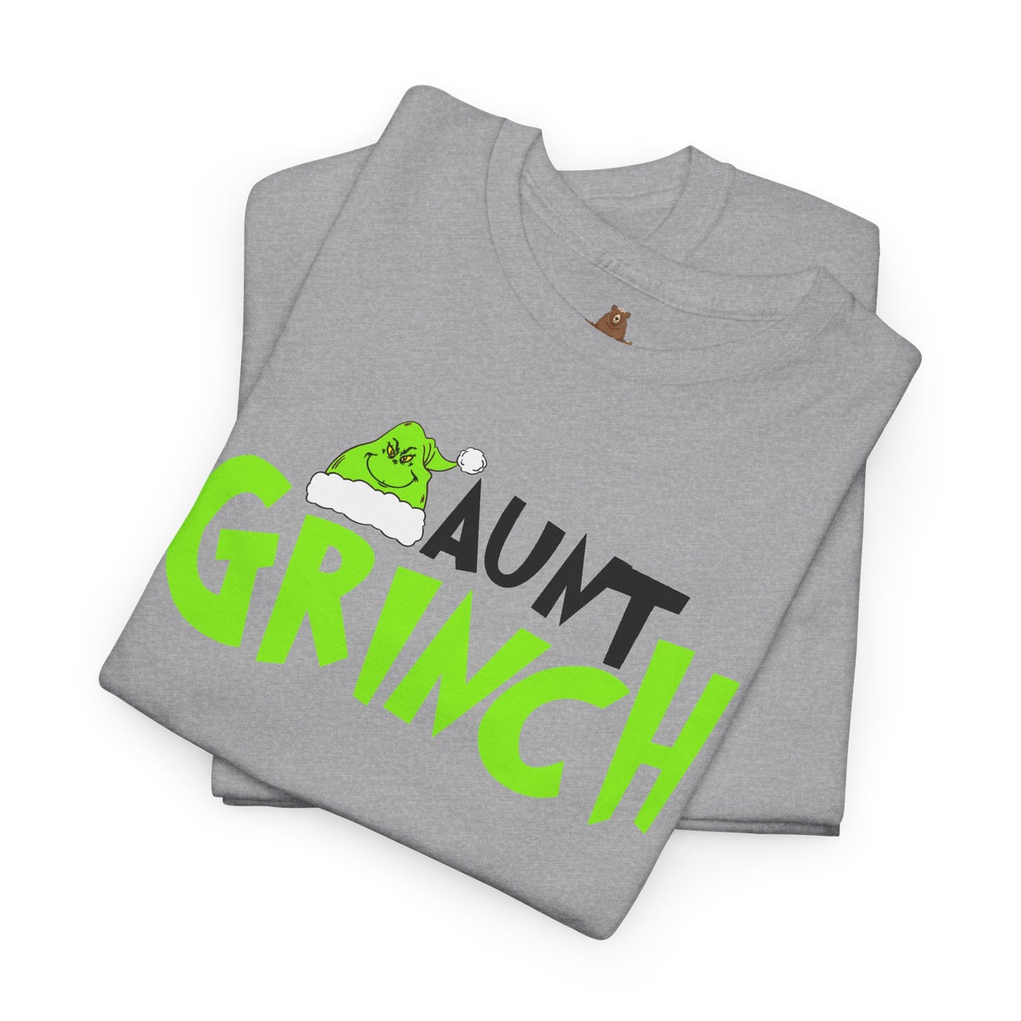 Aunt Grinch - Unisex Heavy Cotton Tee