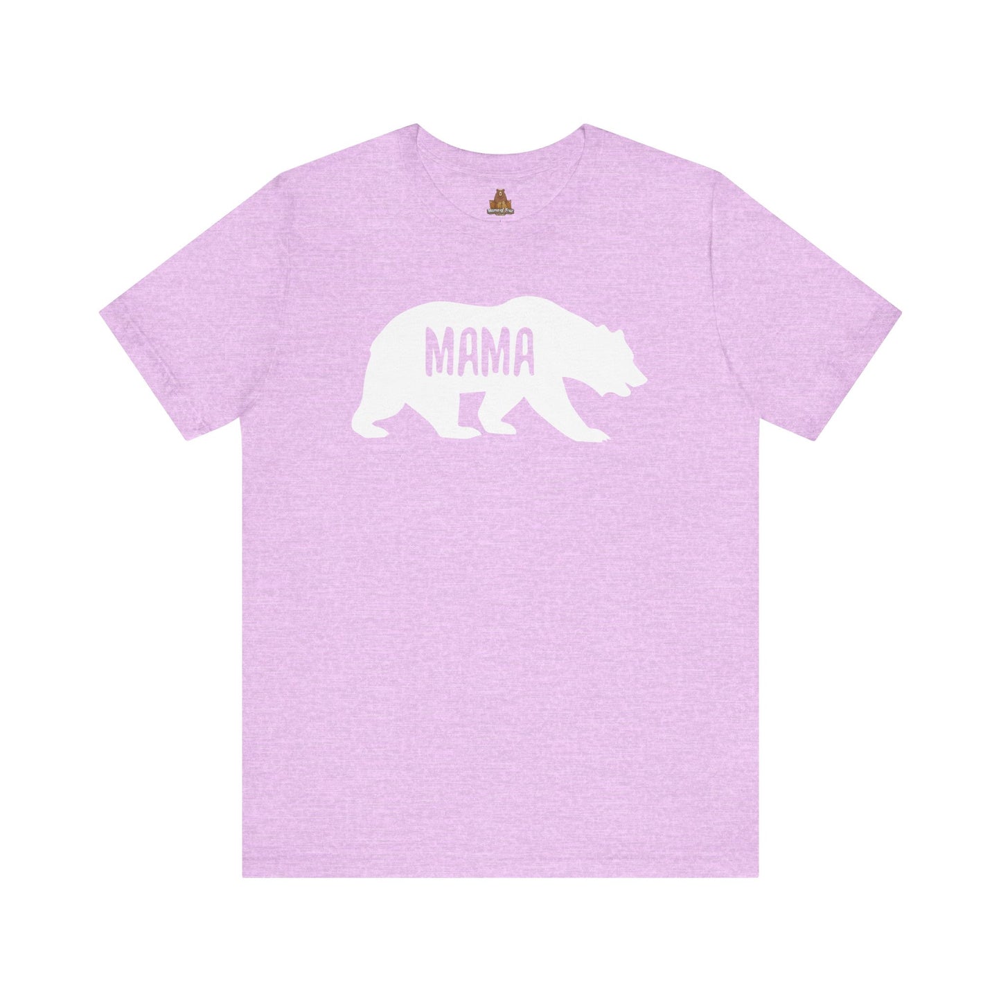 Mama Bear Graphic Tee, Women's Shirt, Crew Neck Top, Loose Fit T-Shirt, Short Sleeve Blouse, Summer Apparel