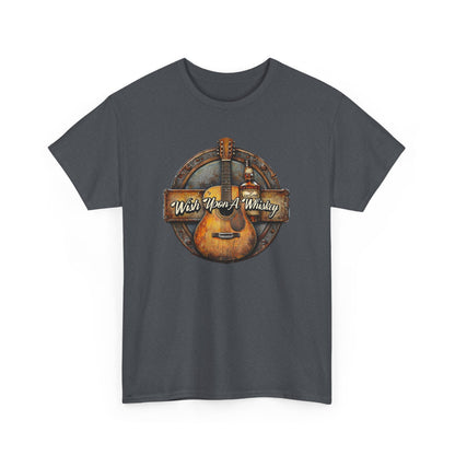 Wish Upon a Whiskey Tee, Musician Gift, Concert Shirt, Birthday Present, Casual Wear