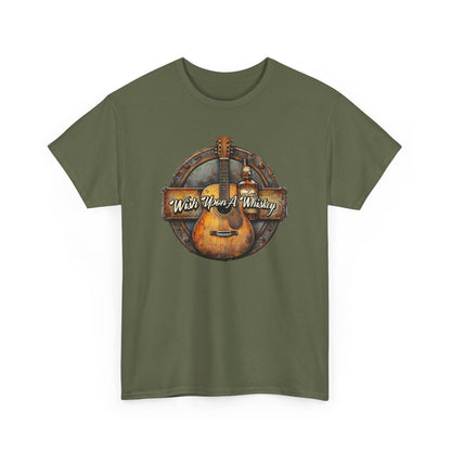 Wish Upon a Whiskey Tee, Musician Gift, Concert Shirt, Birthday Present, Casual Wear