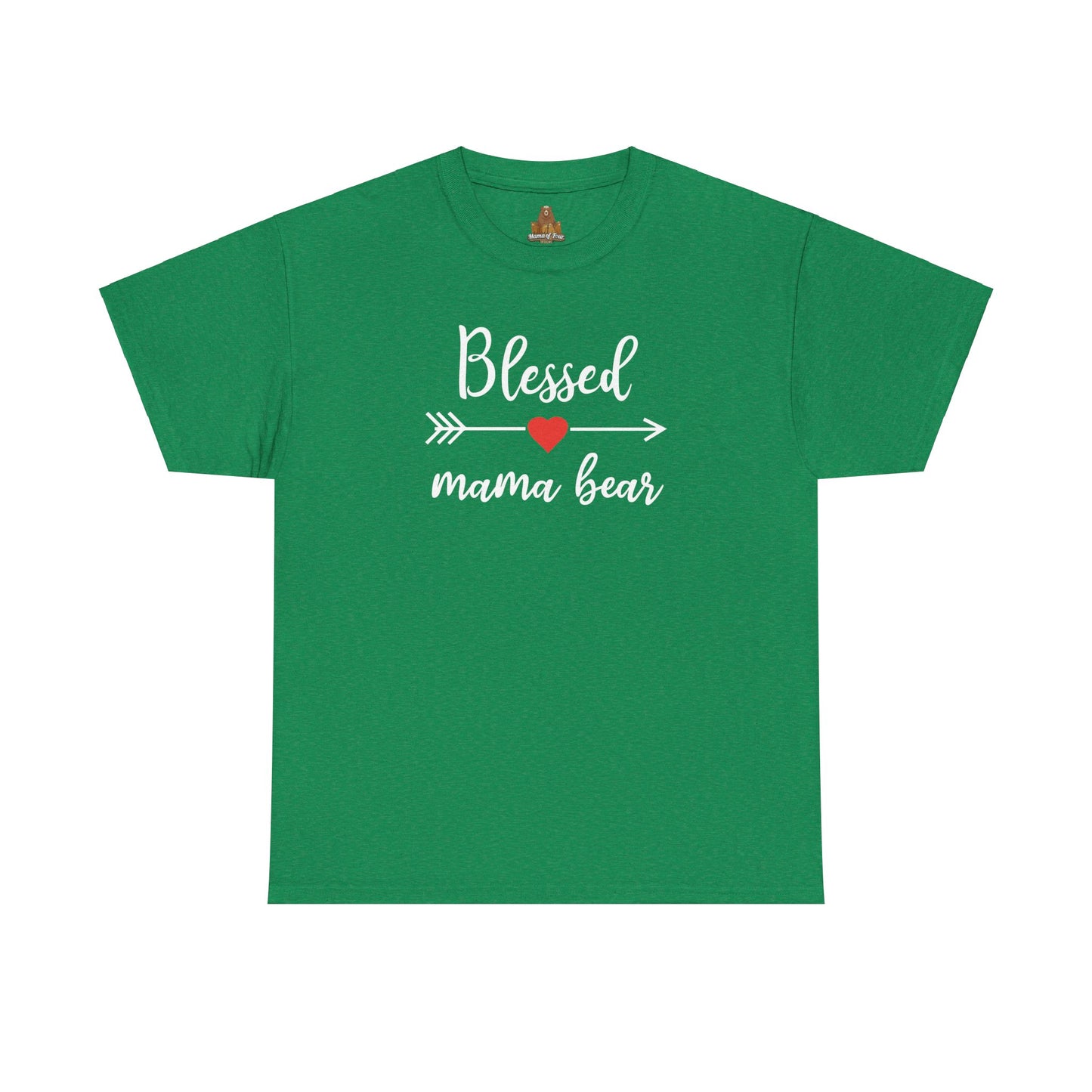 Blessed Mama Bear T-Shirt, Mom Gift, Mother's Day Shirt, Family Apparel, Cute Tee