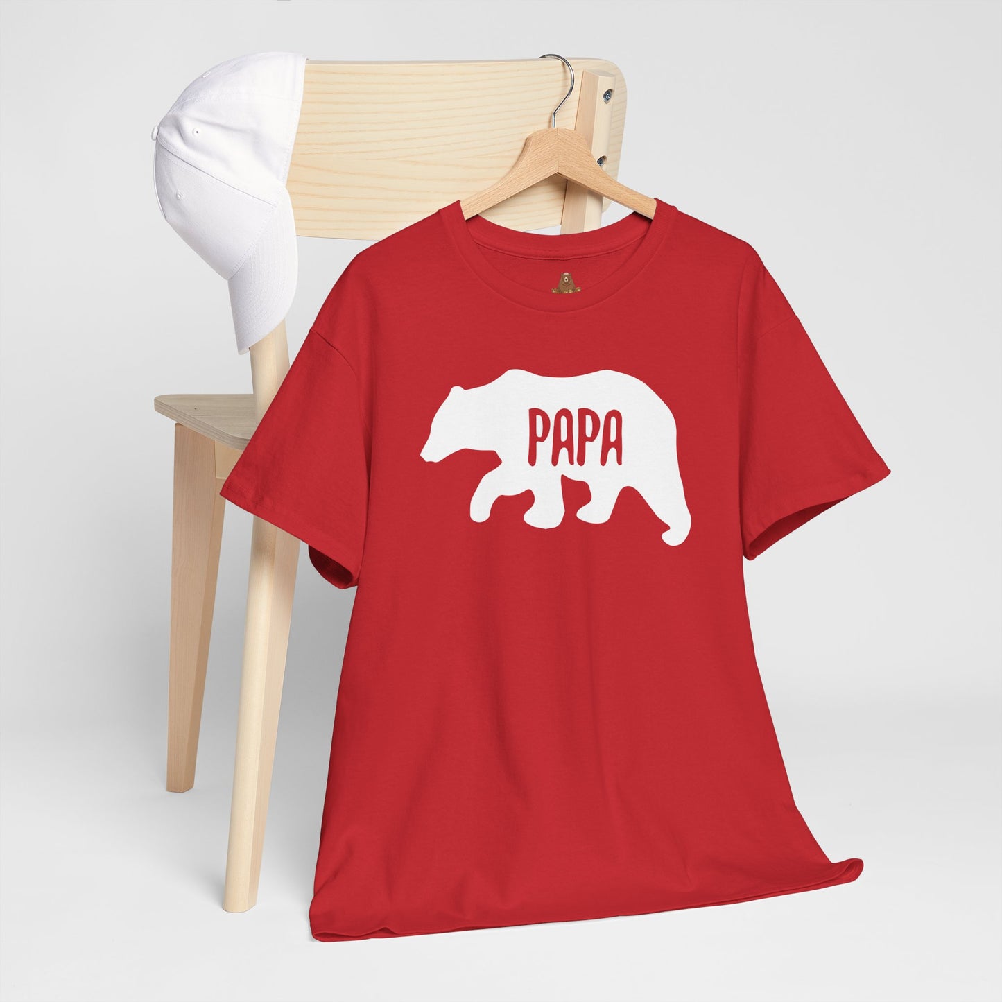 Papa Bear - Unisex Shirt - Family Matching Tee, Fathers Day Gift, Dad Bear T-Shirt, Gender Neutral Top, Bear Lover Apparel