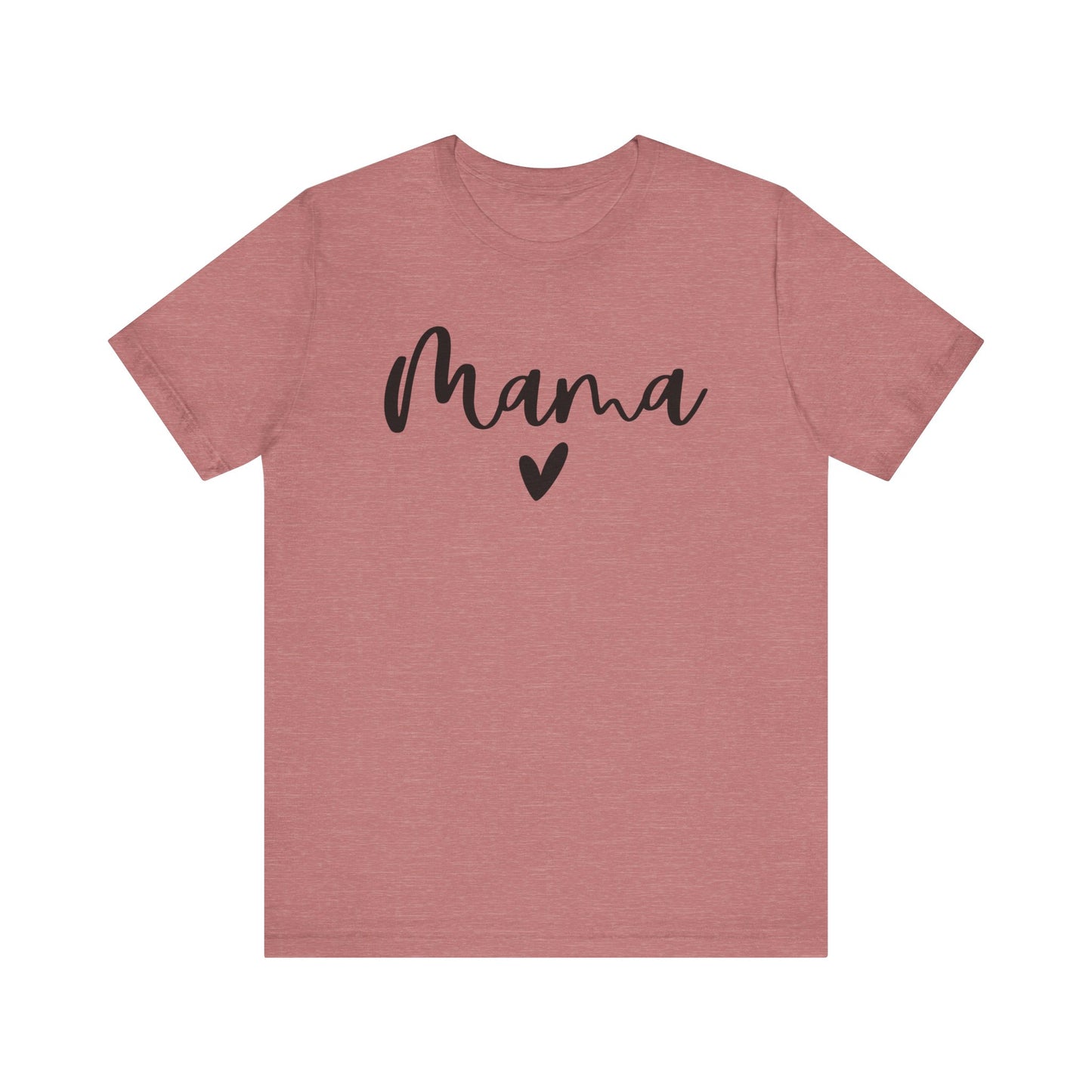 Mama Shirt Heart, Mother's Day Tee, Parent Tshirt, Family Love Gift, Valentine's Top