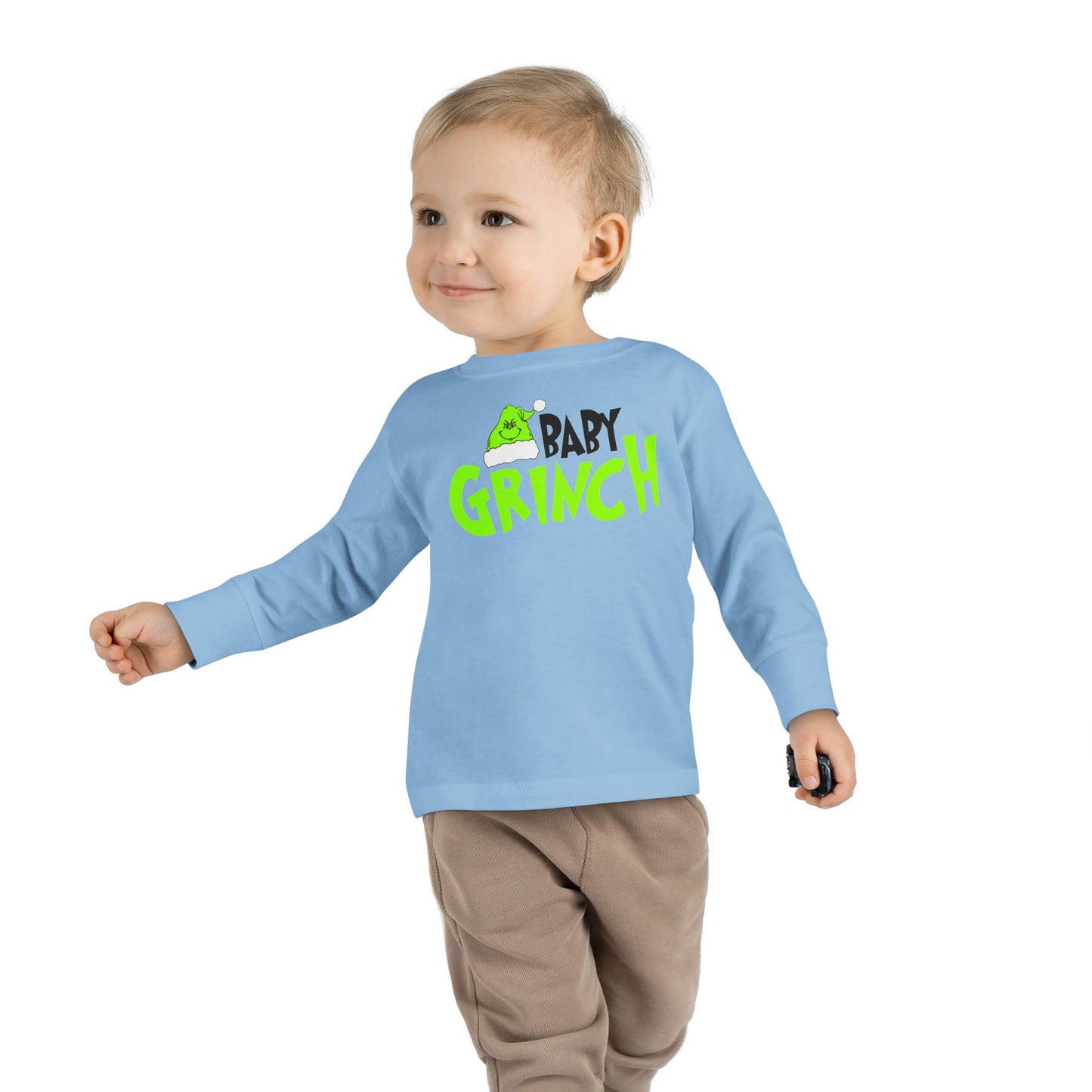 Baby Grinch - Toddler Long Sleeve Tee