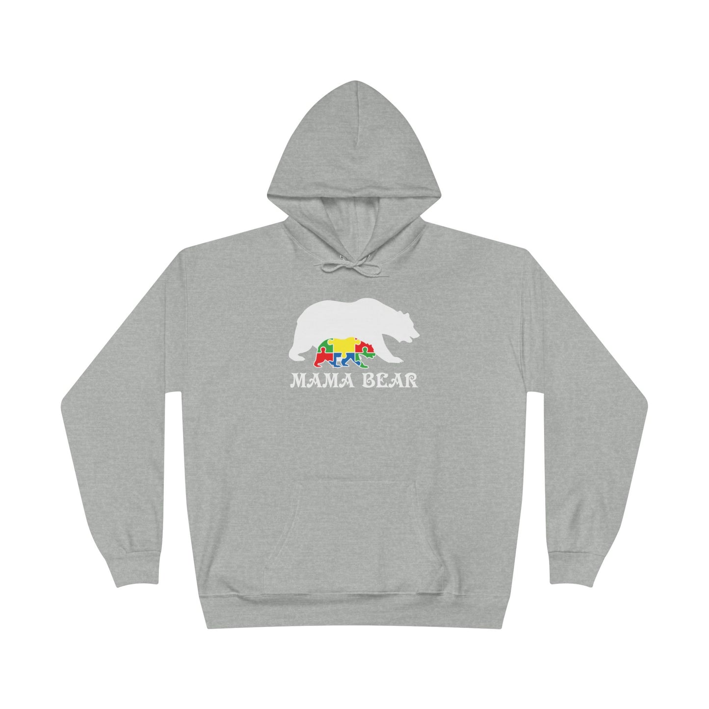 Autism Mama Bear - Pullover Hoodie Sweatshirt