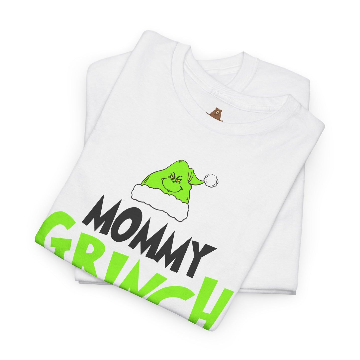 Mommy Grinch - Unisex Heavy Cotton Tee