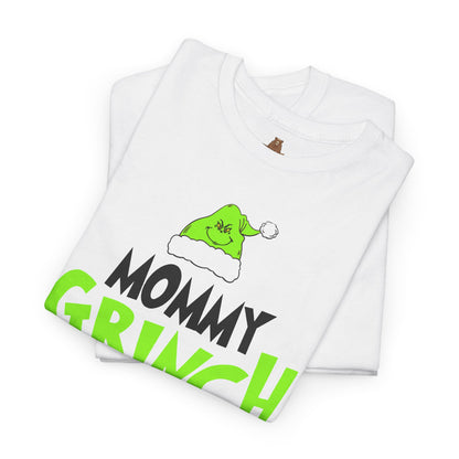Mommy Grinch - Unisex Heavy Cotton Tee