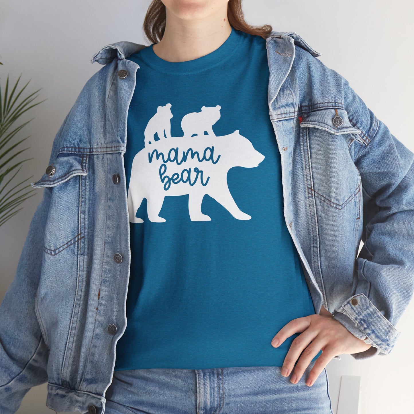 Mama Bear with Cubs Unisex Tee, Family Bear Shirt, Mama Bear Cub T-Shirt, Mother's Day Gift, Nature Lover Shirt