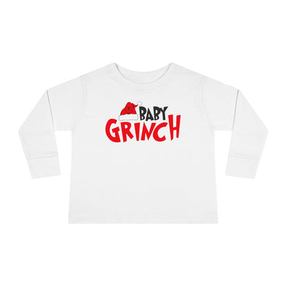 Baby Grinch - Toddler Long Sleeve Tee