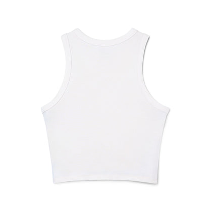 Whiskey Wish Upon A Wiskey Women's Racer Tank Top, Fun Summer Top, Birthday Gift, Party Wear, Concert Attire, Retro Style