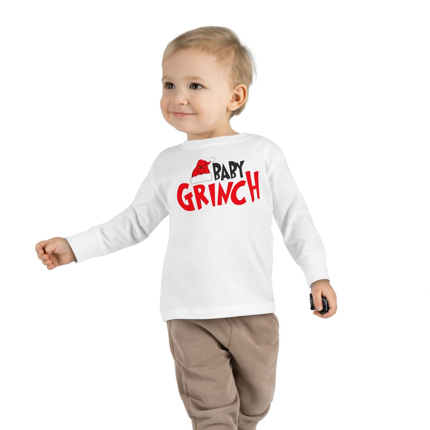 Baby Grinch - Toddler Long Sleeve Tee