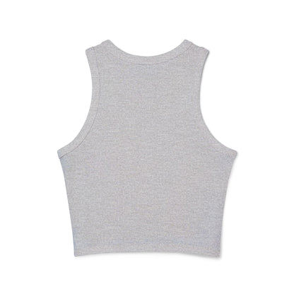 Whiskey Wish Upon A Wiskey Women's Racer Tank Top, Fun Summer Top, Birthday Gift, Party Wear, Concert Attire, Retro Style