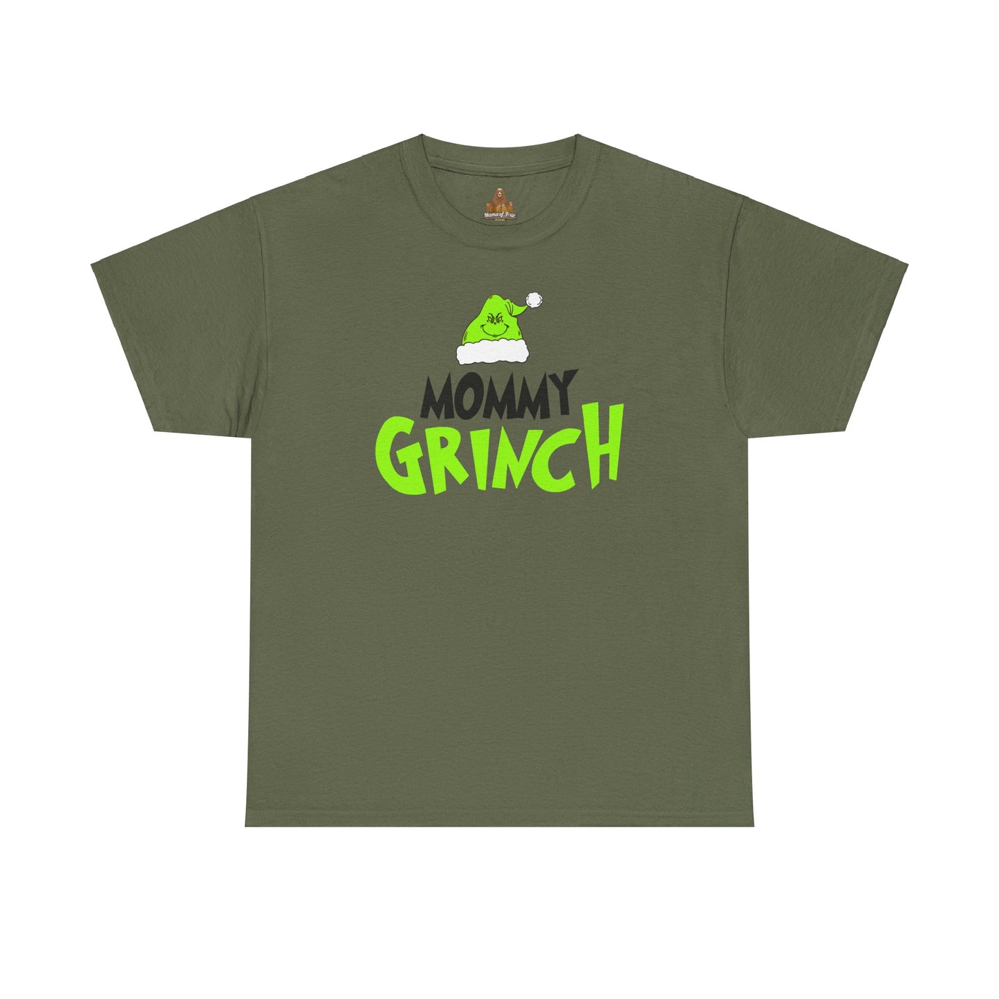 Mommy Grinch - Unisex Heavy Cotton Tee