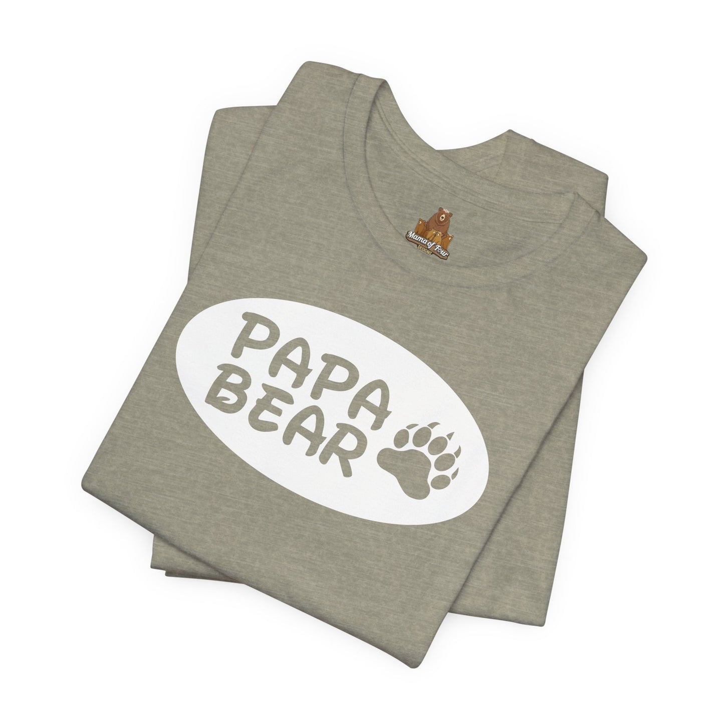 Papa Bear T-Shirt, Dad Bear Tee, Father's Day Gift, Family Bear Shirt, Bear Lover Top