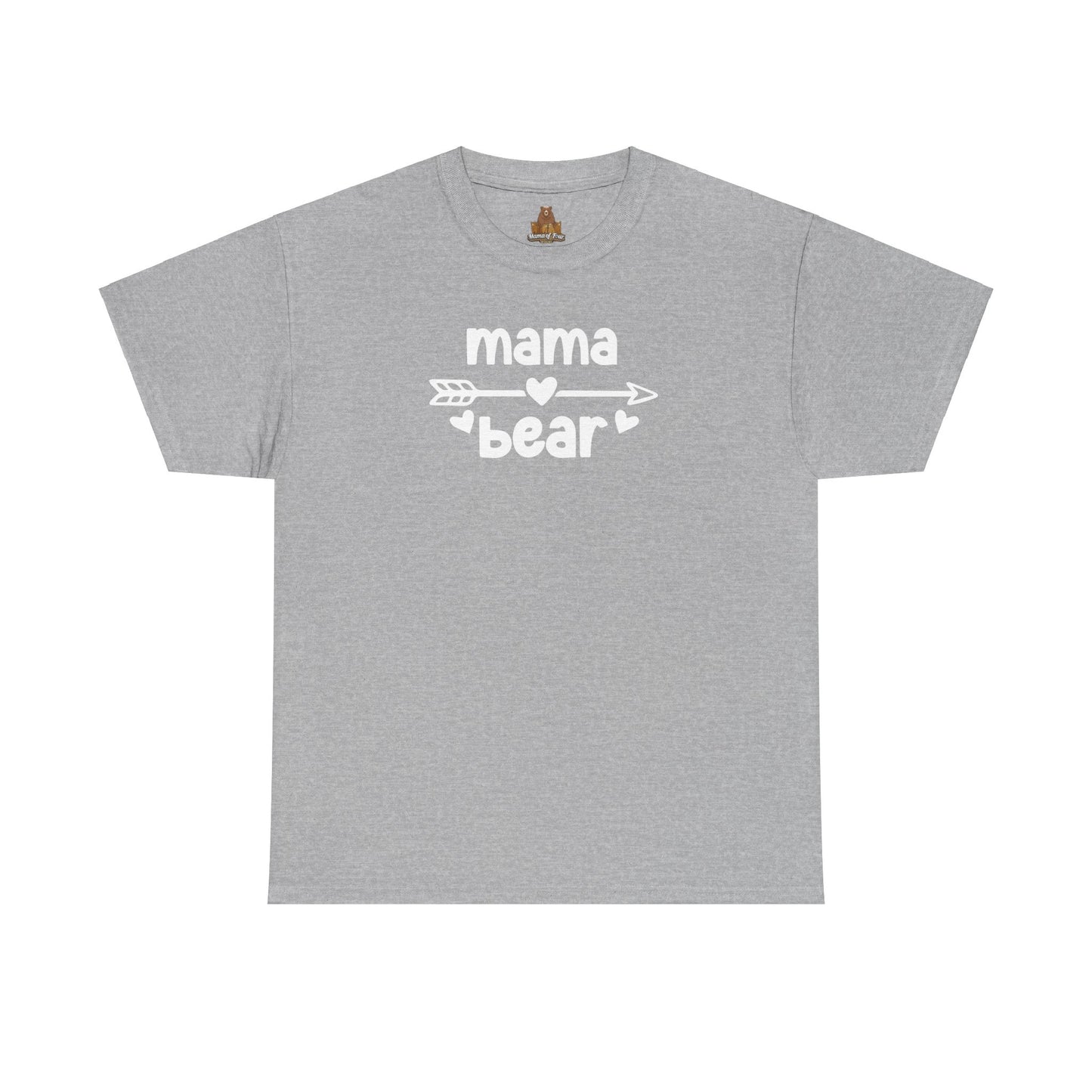 Mama Bear with Sunglasses - Unisex Tee, Family Bear Claw Shirt, Mom Graphic T-shirt, Casual Top for Her, Gift Idea