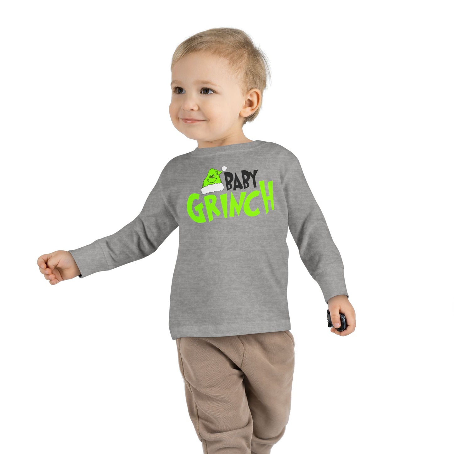 Baby Grinch - Toddler Long Sleeve Tee