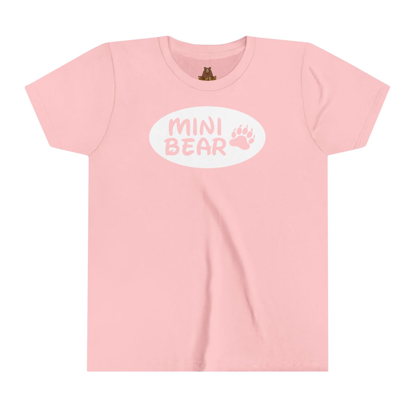 Mini Bear Youth, Matching Family Shirts, Kids T-Shirt, Cute Children's Top, Family Outfit, Bear Lover Gift