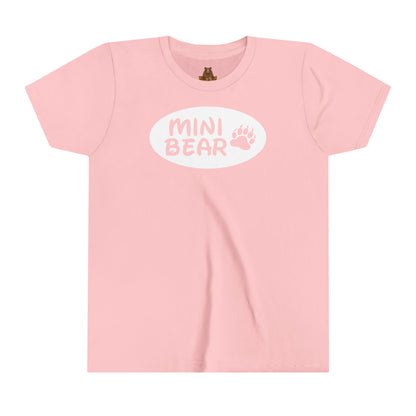 Mini Bear Youth, Matching Family Shirts, Kids T-Shirt, Cute Children's Top, Family Outfit, Bear Lover Gift
