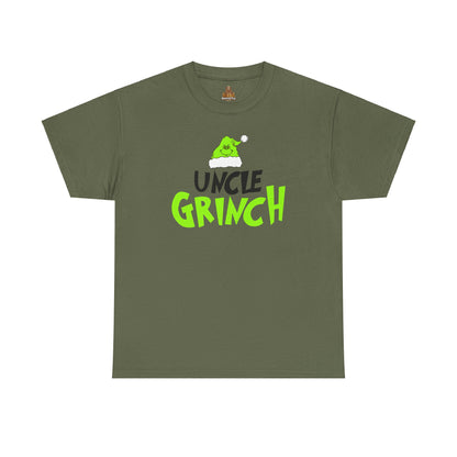 Uncle Grinch - Unisex Heavy Cotton Tee